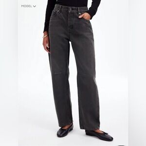 Madewell Women's Black Flare & Wide Leg Jeans